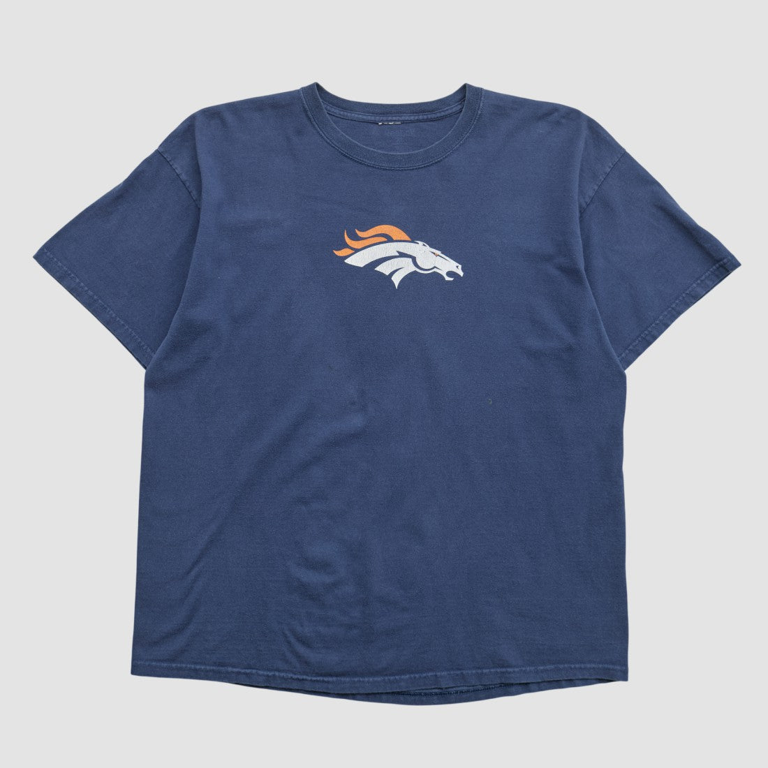 Denver Broncos 2000s T-shirt Navy Vintage - Fanatics