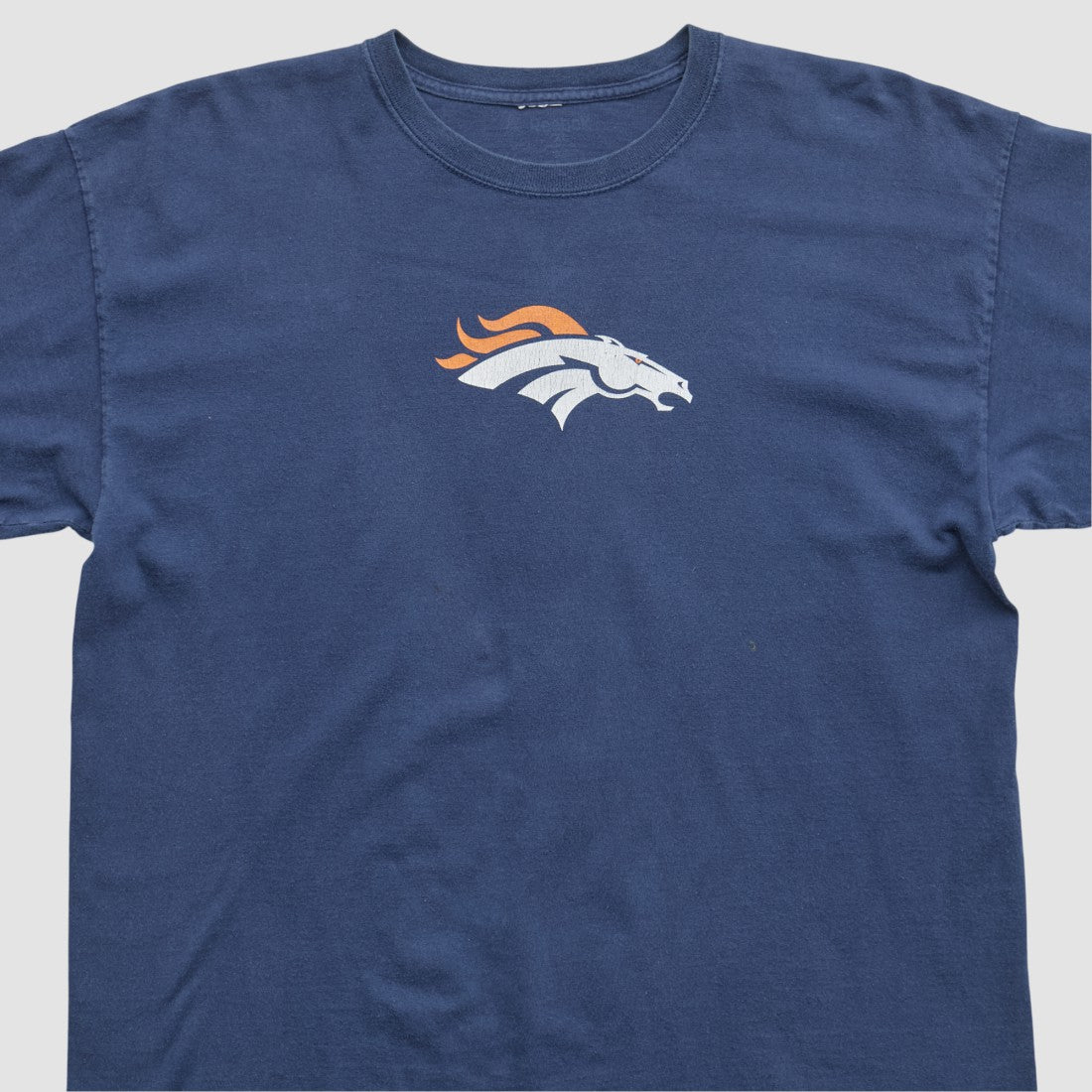 Denver Broncos 2000s T-shirt Navy Vintage - Fanatics