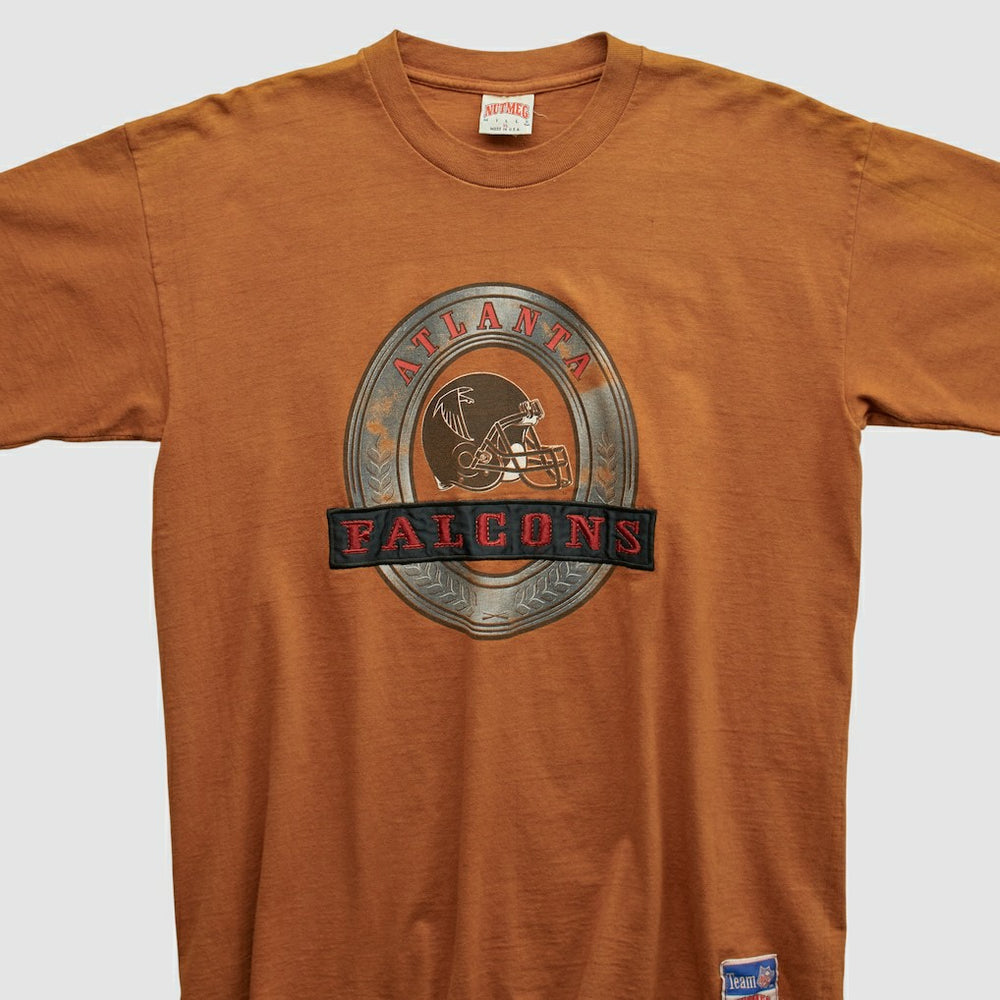 Atlanta Falcons Nutmeg Mills 90s T-shirt Clay Vintage - Fanatics