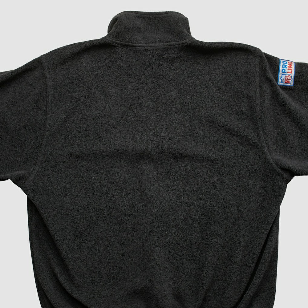 Miami Dolphins Champion 2000s 1/4 Zip Sweatshirt Black Vintage - Fanatics
