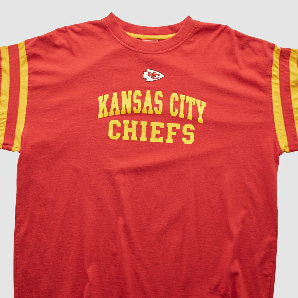 Kansas City Chiefs NFL 2000s Long Sleeve T-shirt Red Vintage - Fanatics