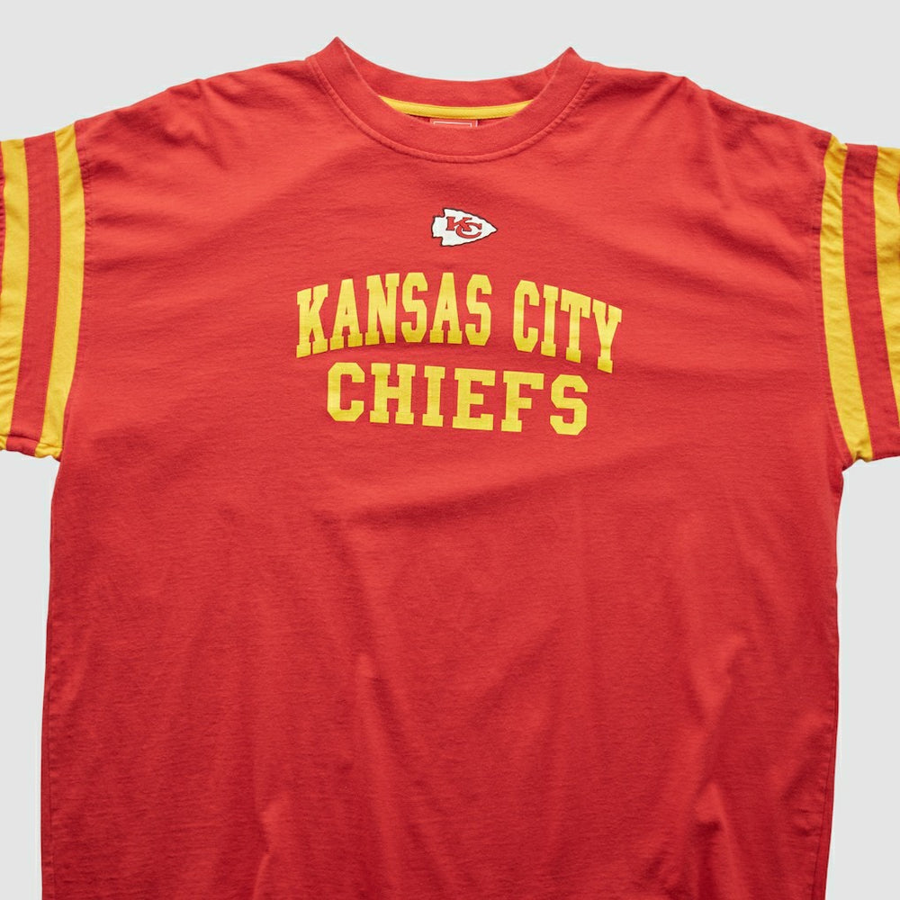 Kansas City Chiefs NFL 2000s Long Sleeve T-shirt Red Vintage - Fanatics