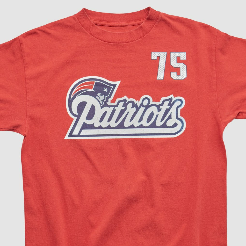 New England Patriots Reebok 2000s T-shirt Red Vintage - Fanatics