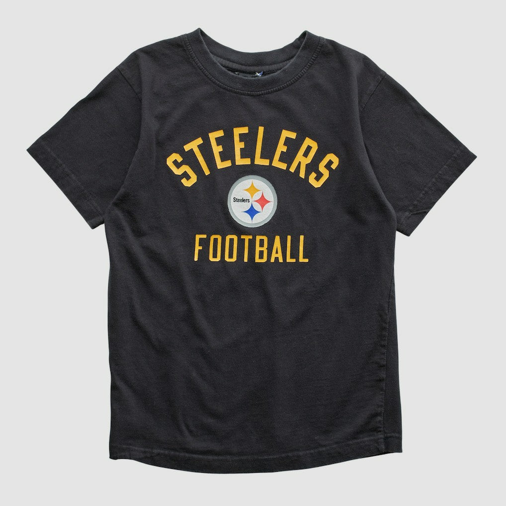 Pittsburgh Steelers 2000s T-shirt Black Vintage - Fanatics