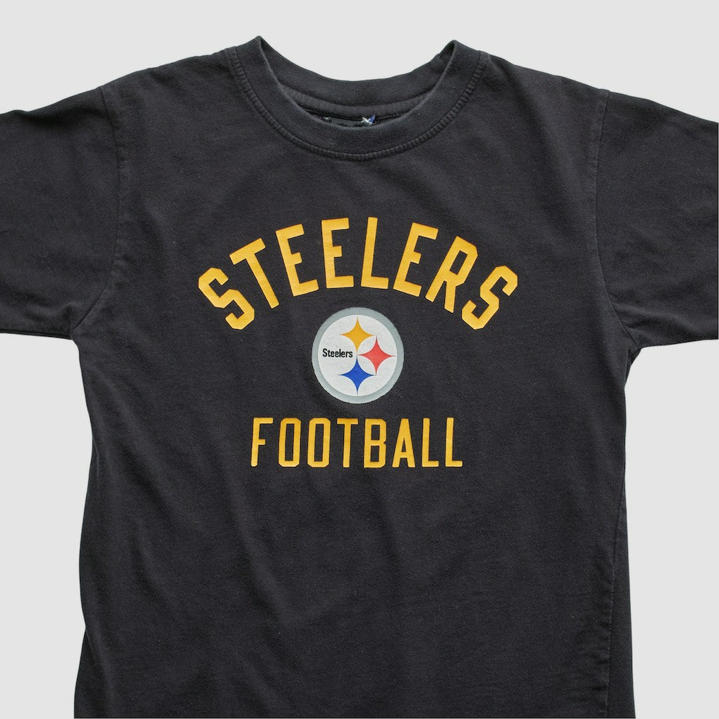 Pittsburgh Steelers 2000s T-shirt Black Vintage - Fanatics