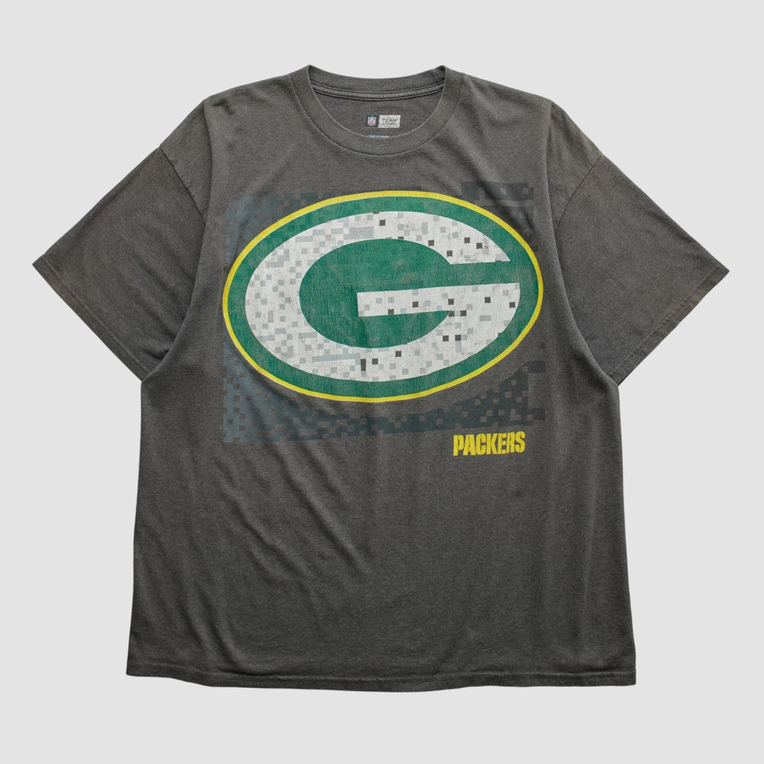 Green Bay Packers NFL 2010s T-shirt Dark Heather Gray Vintage - Fanatics