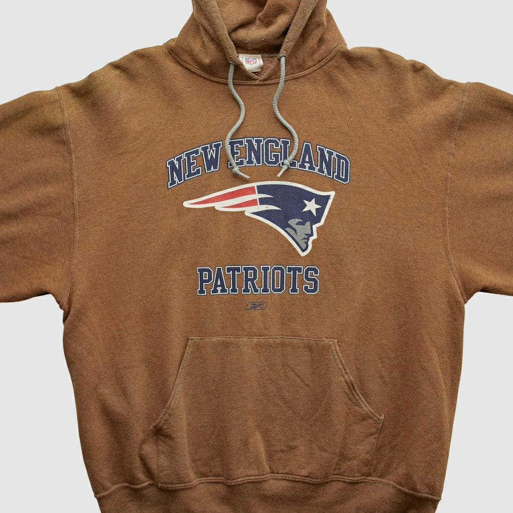 New England Patriots Jerzees 2000s Hooded Sweatshirt Clay Vintage - Fanatics