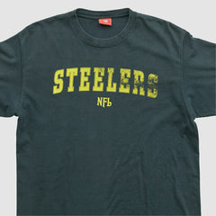 Pittsburgh Steelers NFL 2000s T-shirt Black Vintage - Fanatics