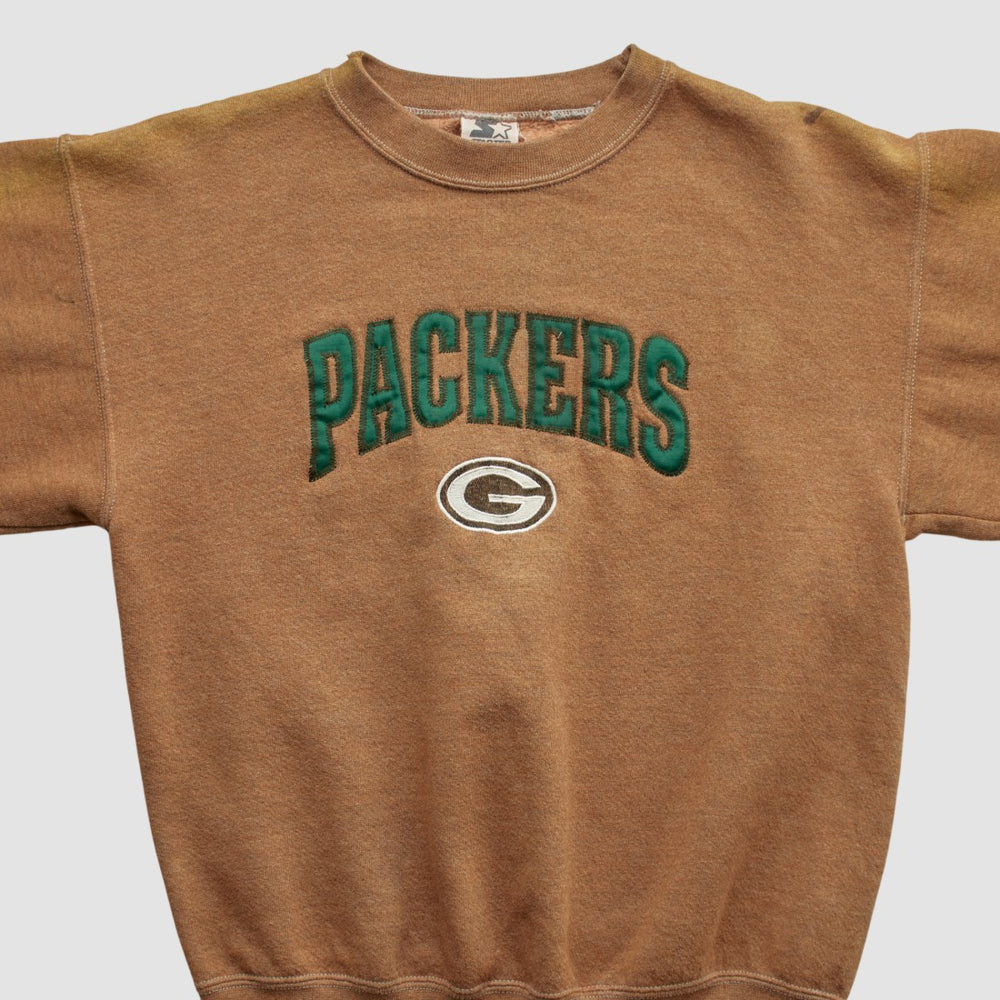 Green Bay Packers Starter 90s Pullover Sweatshirt Clay Vintage - Fanatics