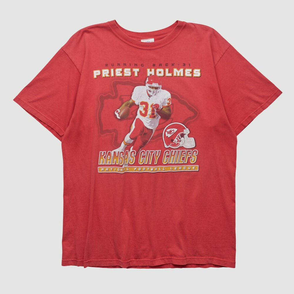Priest Holmes NFL 2000s T-shirt Red Vintage - Fanatics
