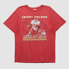 Priest Holmes NFL 2000s T-shirt Red Vintage - Fanatics