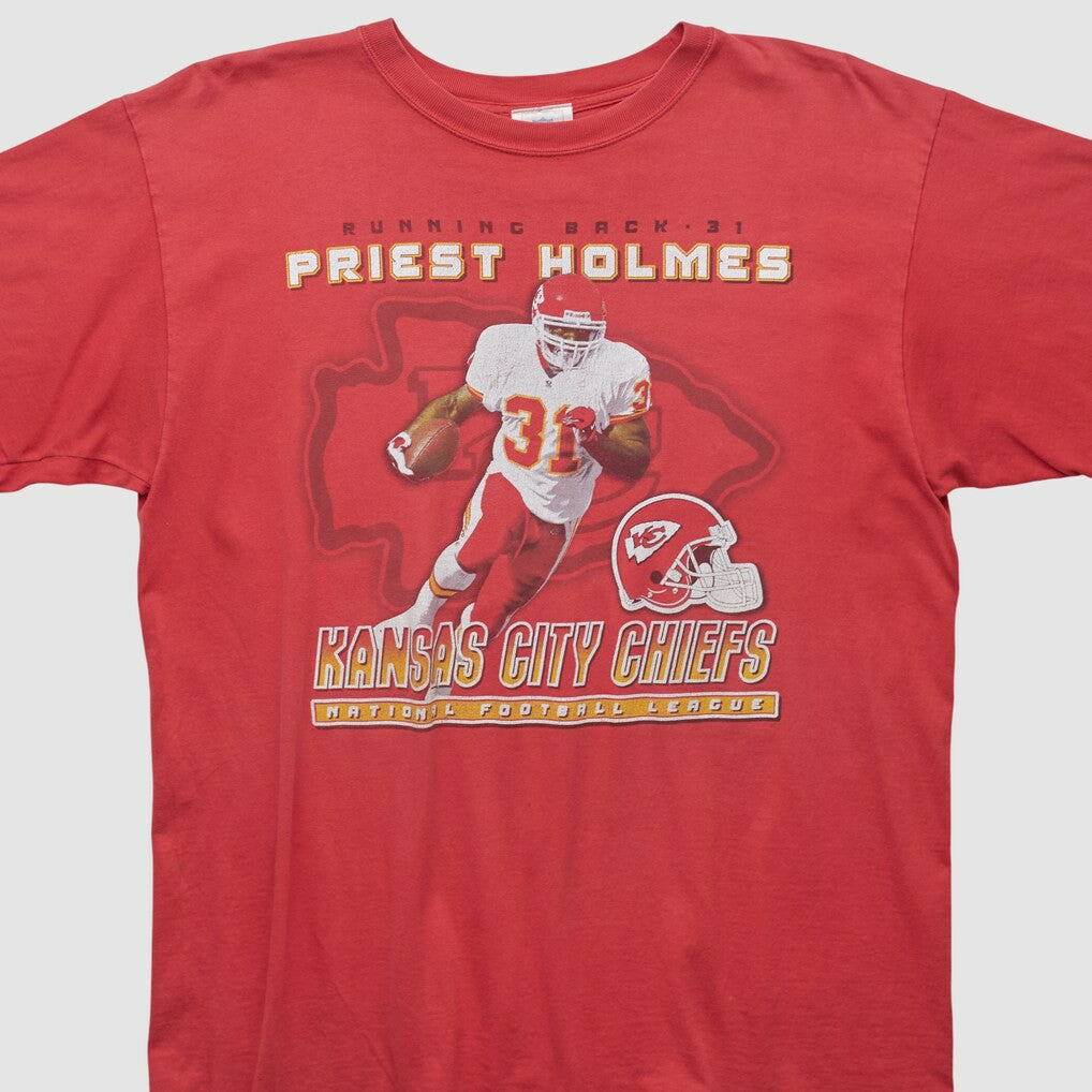 Priest Holmes NFL 2000s T-shirt Red Vintage - Fanatics