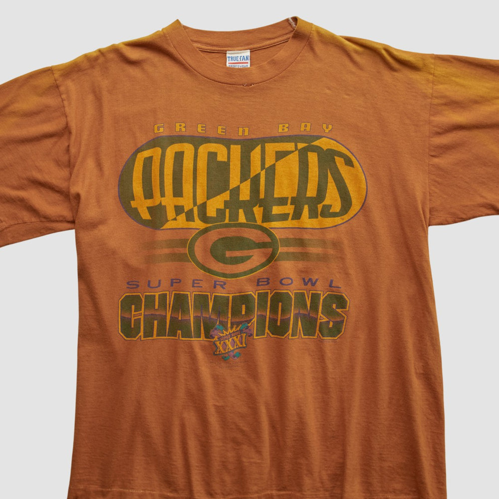 Green Bay Packers True Fan 1997 T-shirt Clay Vintage - Fanatics