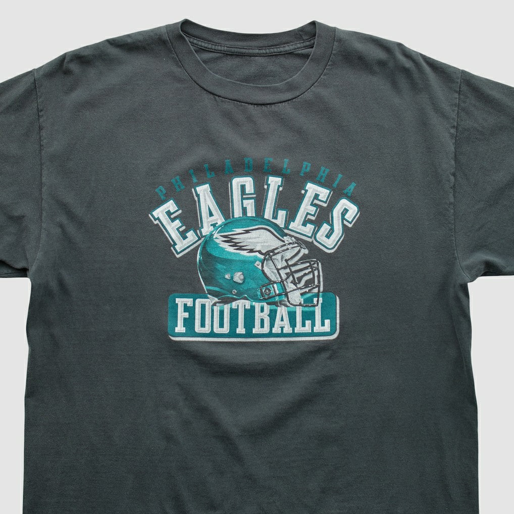 Philadelphia Eagles 2000s T-shirt Charcoal Vintage - Fanatics