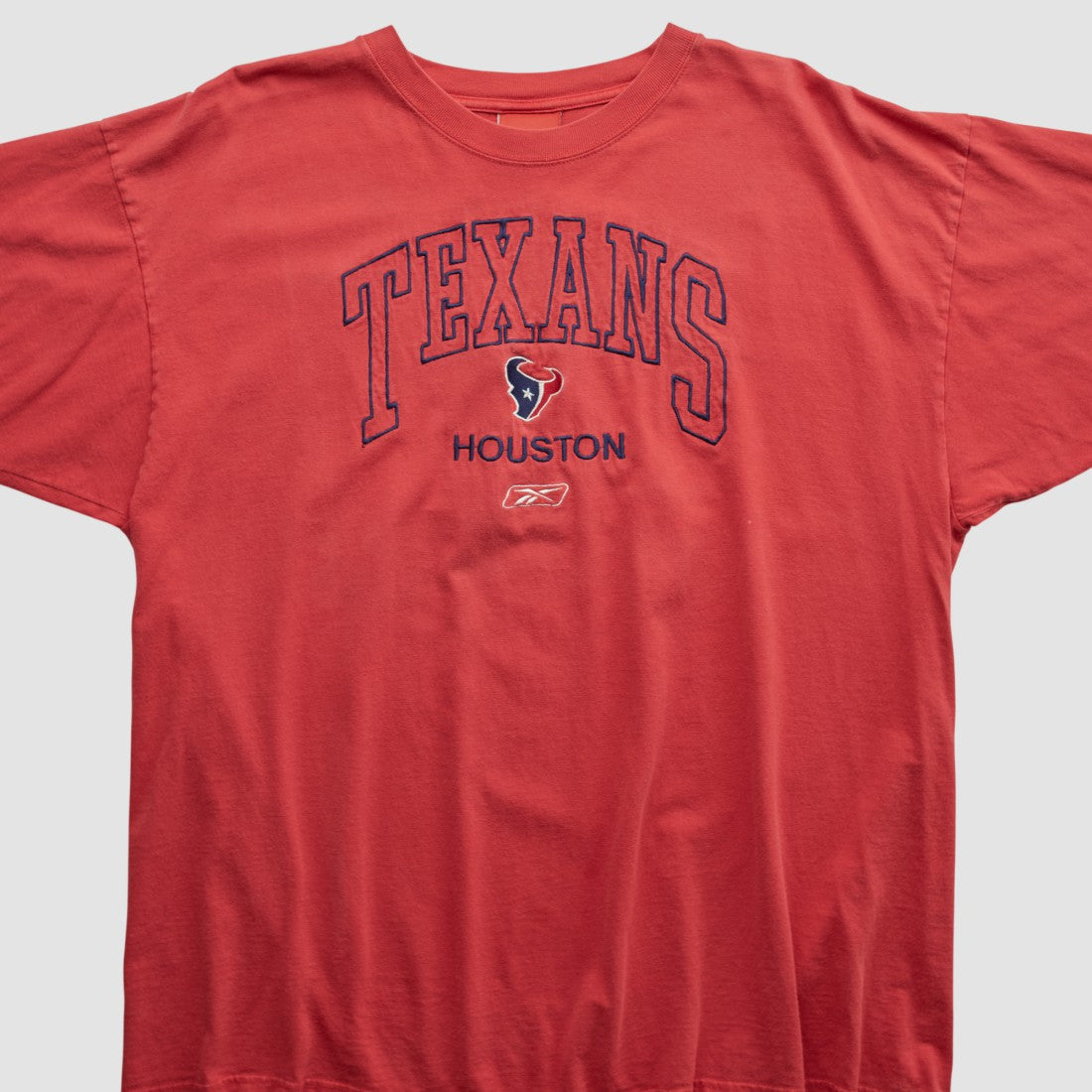 Houston Texans Reebok 2000s T-shirt Red Vintage - Fanatics