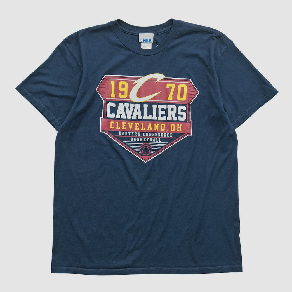 Vintage - Cleveland Cavaliers NBA 2000s T-shirt - Navy Vintage