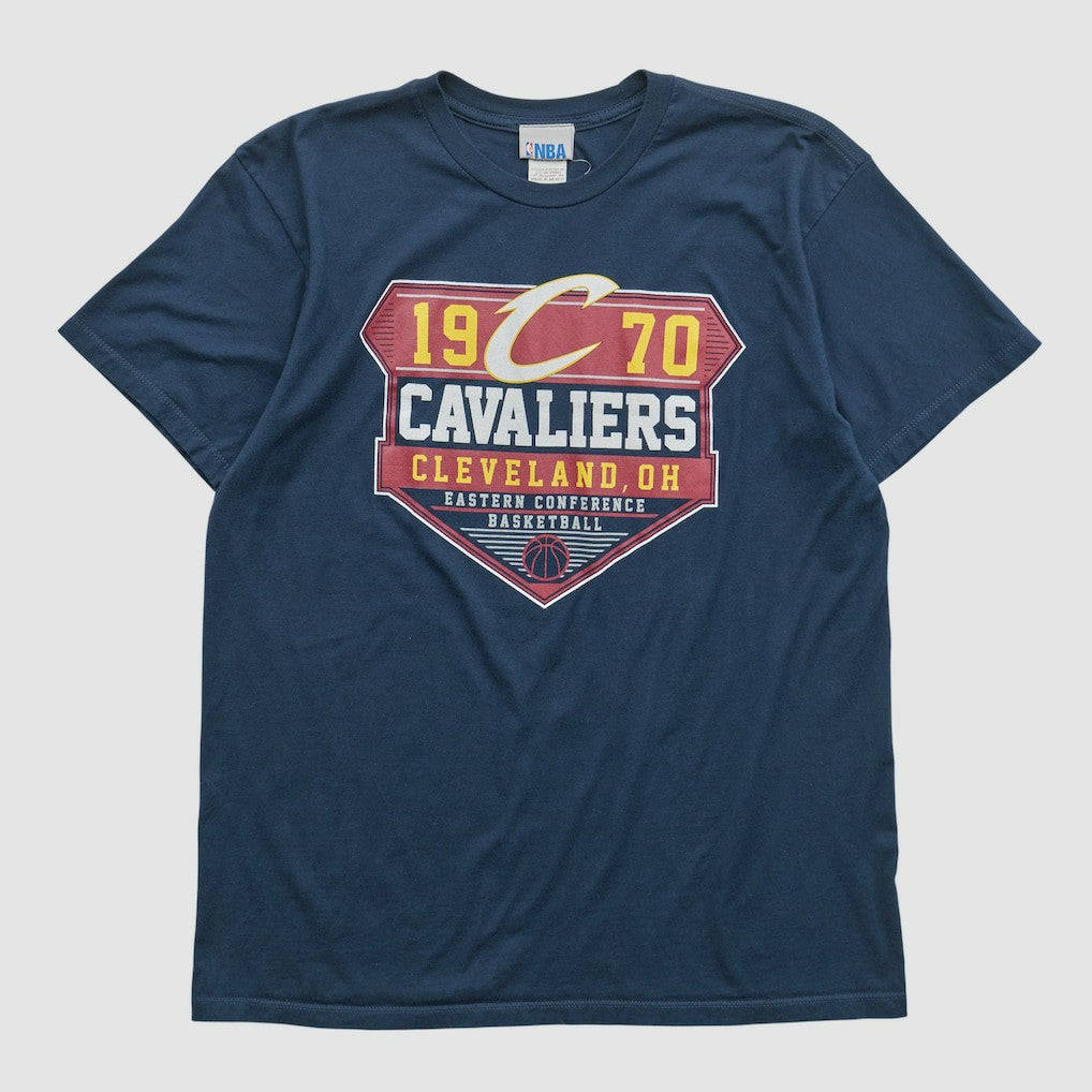 Vintage - Cleveland Cavaliers NBA 2000s T-shirt - Navy Vintage