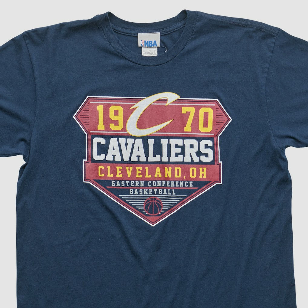 Vintage - Cleveland Cavaliers NBA 2000s T-shirt - Navy Vintage