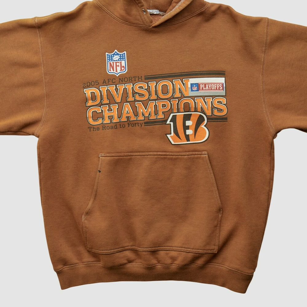 Cincinnati Bengals 2005 Hooded Pullover Sweatshirt Clay Vintage - Fanatics