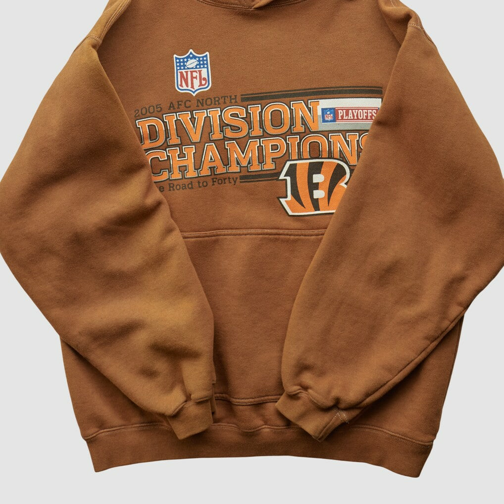 Cincinnati Bengals 2005 Hooded Pullover Sweatshirt Clay Vintage - Fanatics