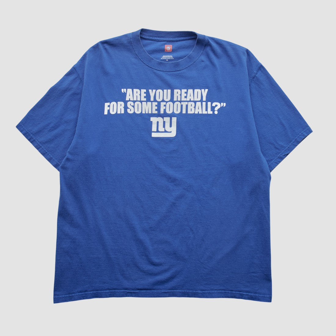 New York Giants NFL 2000s T-shirt Blue Vintage - Fanatics