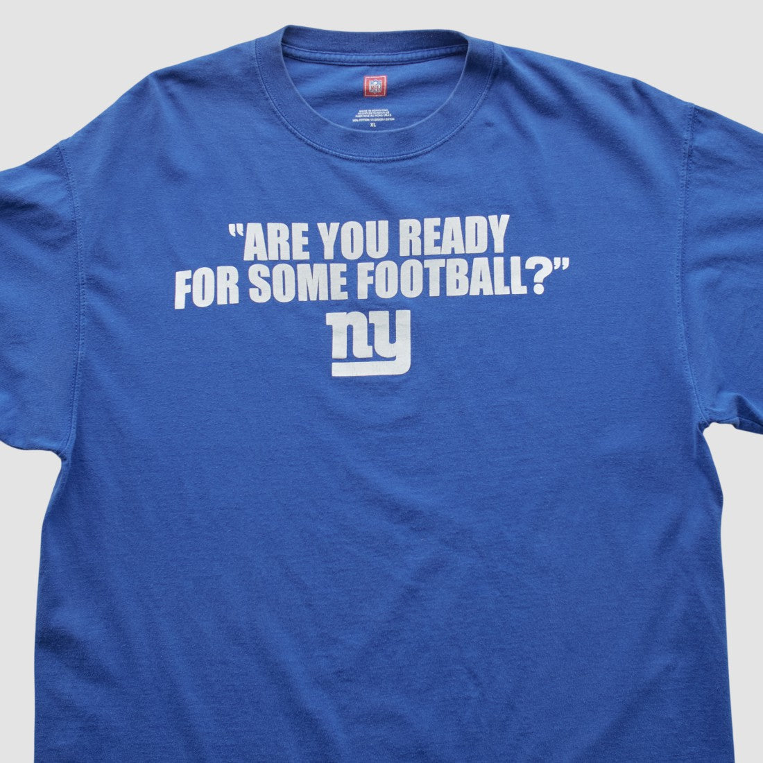 New York Giants NFL 2000s T-shirt Blue Vintage - Fanatics