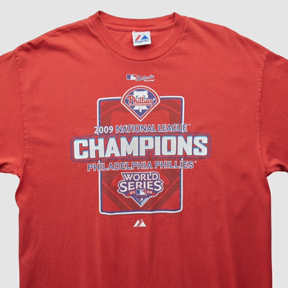 Philadelphia Phillies Majestic 2009 T-shirt Near Me