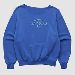 Indianapolis Colts 2000s Pullover Sweatshirt Blue Vintage - Fanatics