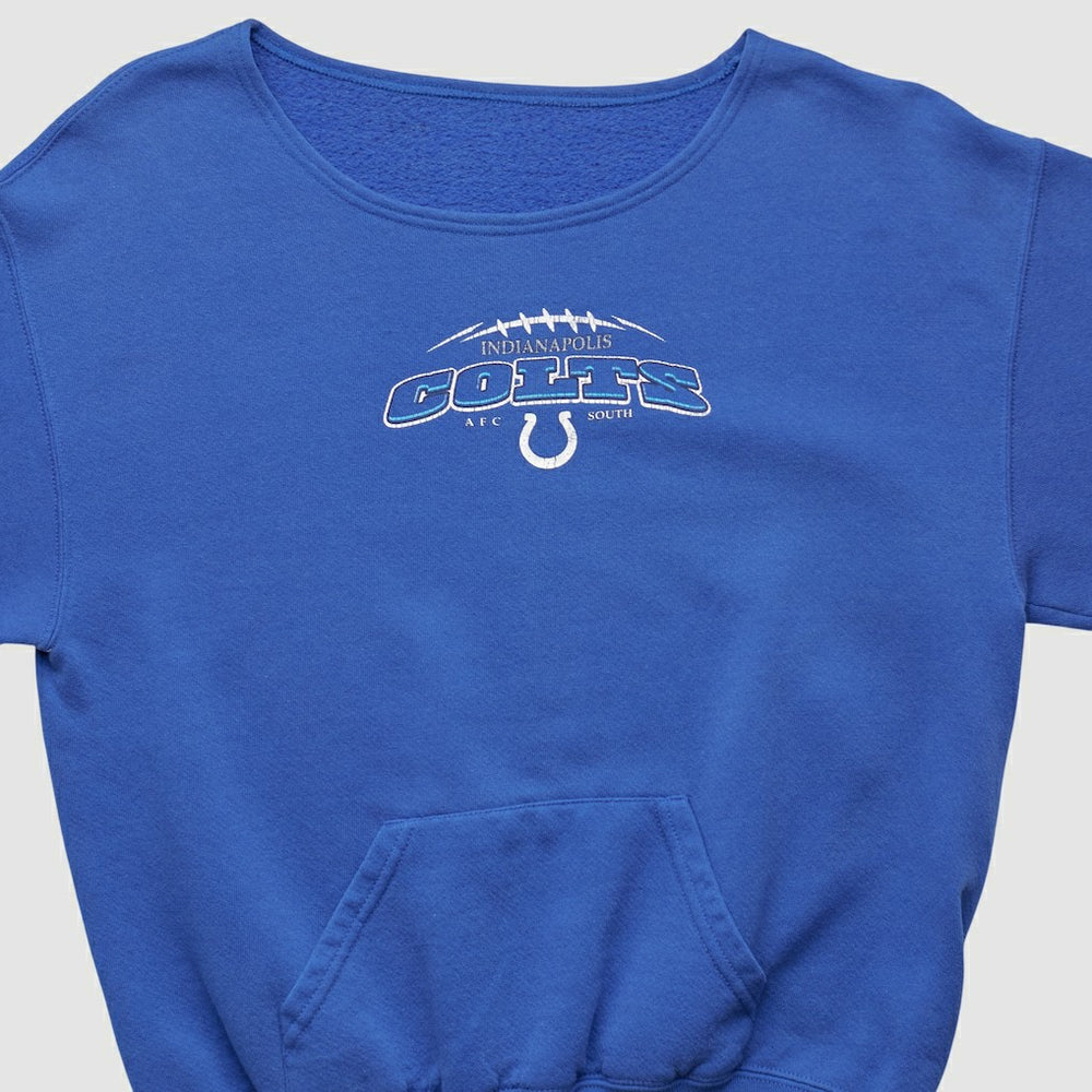 Indianapolis Colts 2000s Pullover Sweatshirt Blue Vintage - Fanatics