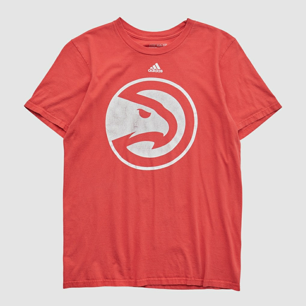 Adidas - Atlanta Hawks 2010s T-shirt - Red Vintage