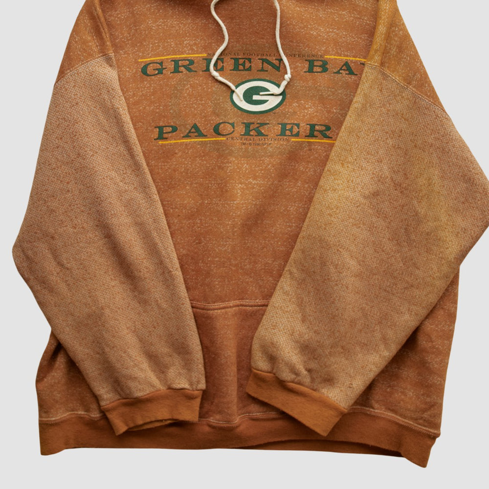 Green Bay Packers Galt Sand 90s Hooded Pullover Sweatshirt Clay Vintage - Fanatics