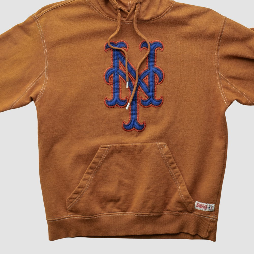 New York Mets Stitches 2000s Hooded Pullover Sweatshirt Lifestyle