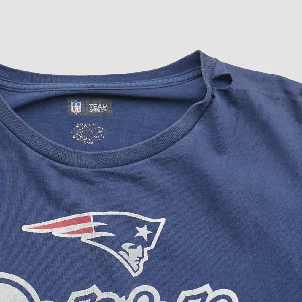 New England Patriots NFL 2010s T-shirt Navy Vintage - Fanatics