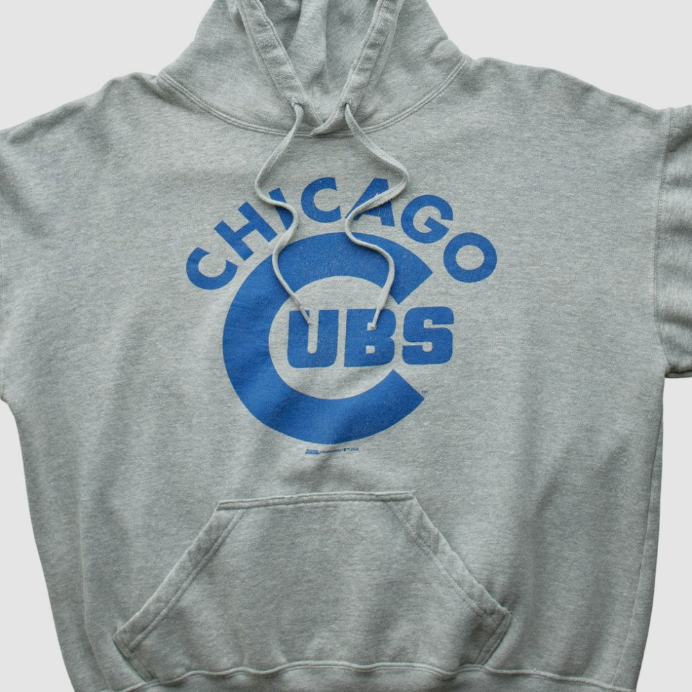 Chicago Cubs Stitches 2000s Hooded Pullover Sweatshirt Lifestyle