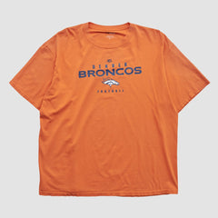 Denver Broncos NFL 2000s T-shirt Orange Vintage - Fanatics