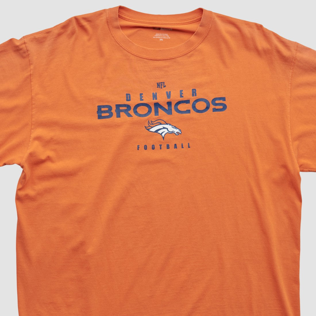 Denver Broncos NFL 2000s T-shirt Orange Vintage - Fanatics