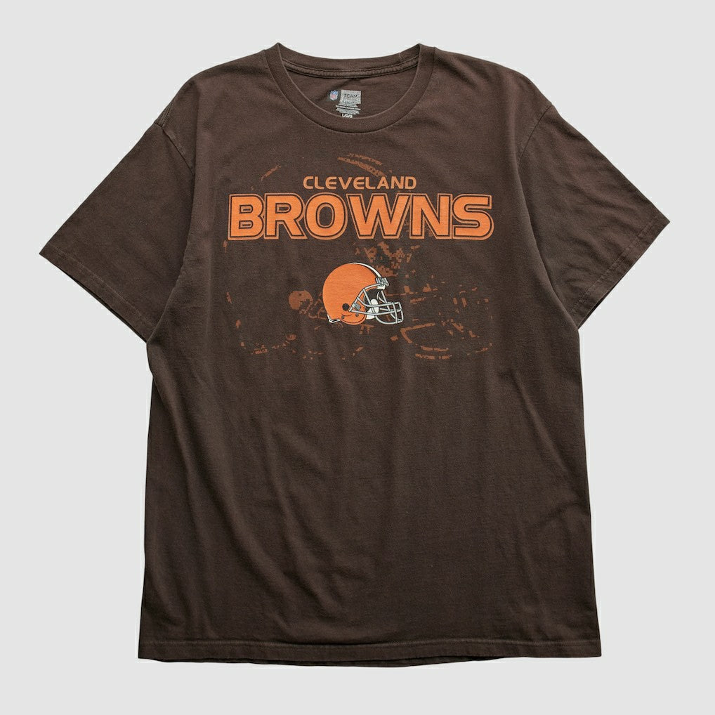 Cleveland Browns NFL 2010s T-shirt Brown Vintage - Fanatics