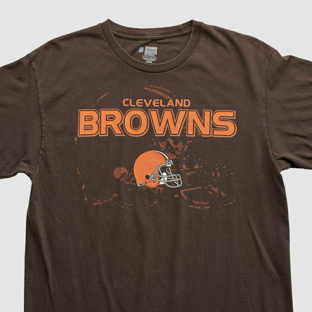 Cleveland Browns NFL 2010s T-shirt Brown Vintage - Fanatics