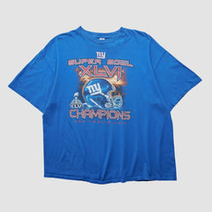 New York Giants Delta 2012 T-shirt Blue Vintage - Fanatics