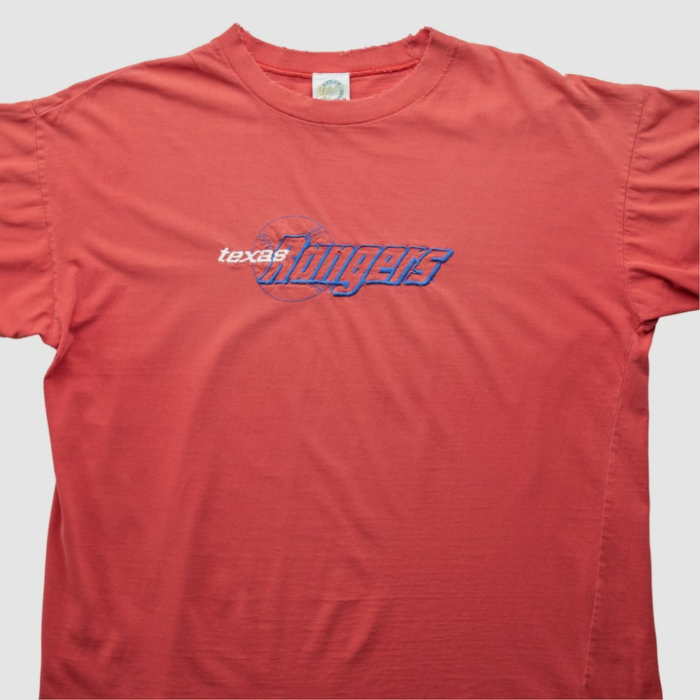 Texas Rangers Hank Aaron Originals 90s T-shirt Sale