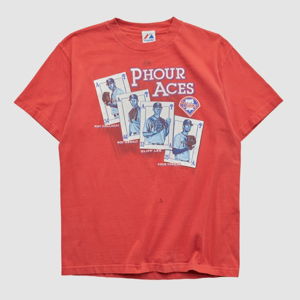 Philadelphia Phillies Majestic 2000s T-shirt Online