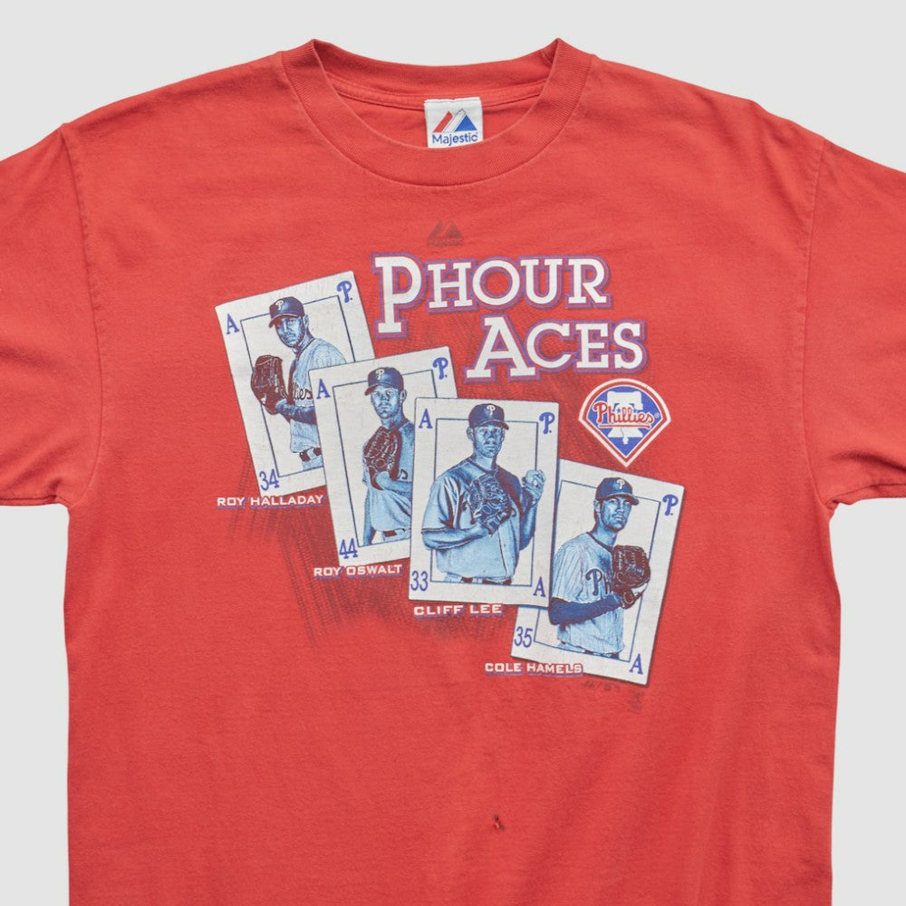 Philadelphia Phillies Majestic 2000s T-shirt Online