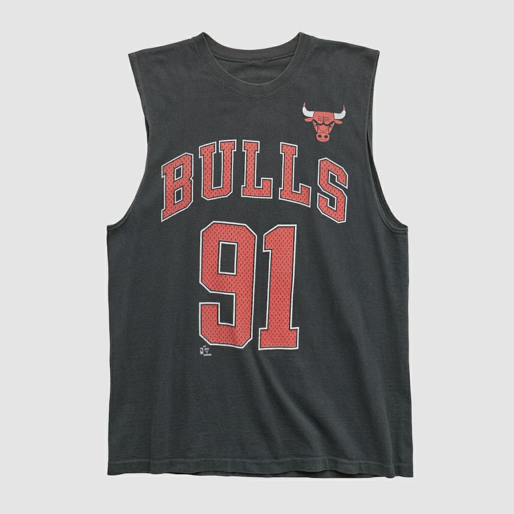 Vintage - Chicago Bulls 90s Tank - Black Vintage