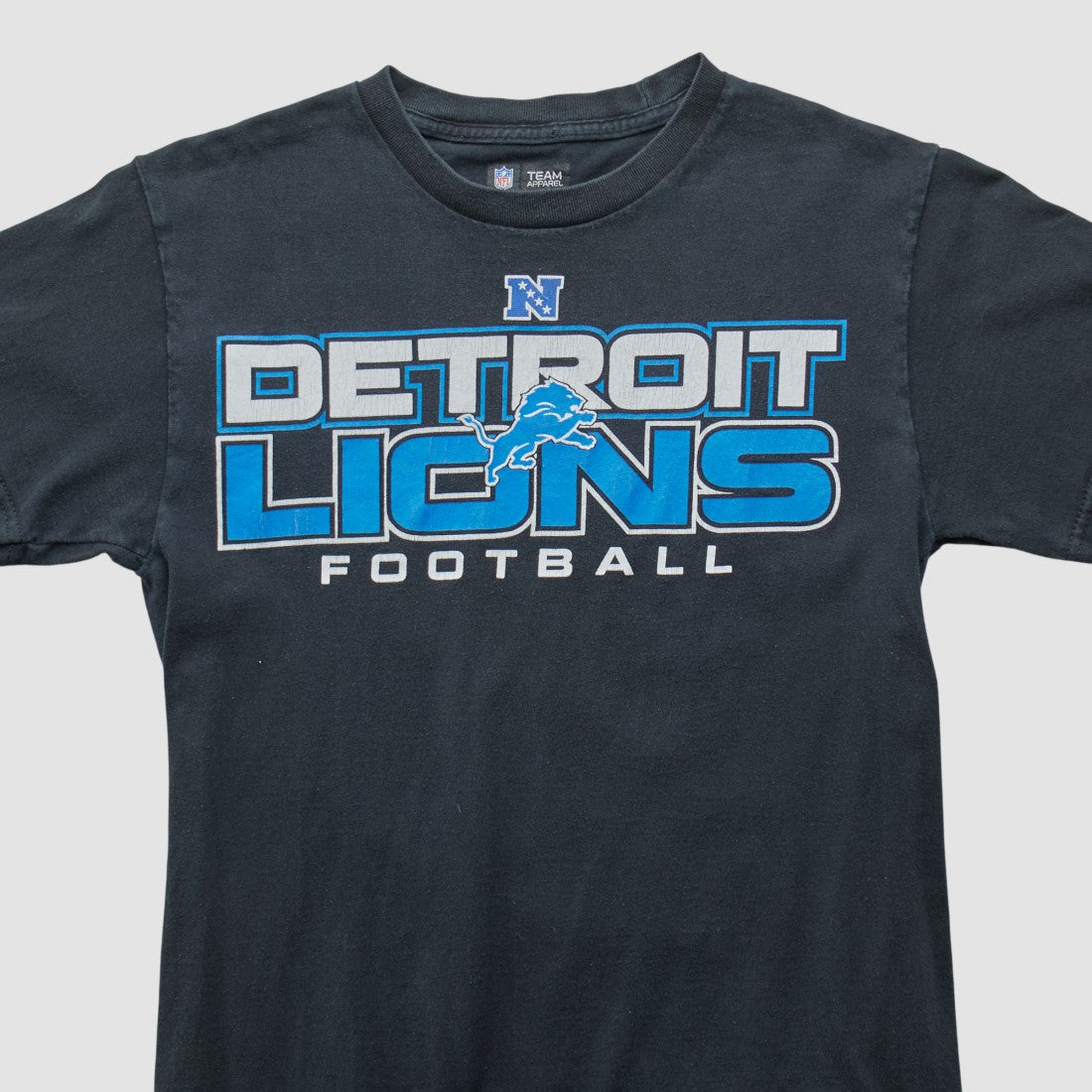 Detroit Lions NFL 2010s T-shirt Black Vintage - Fanatics