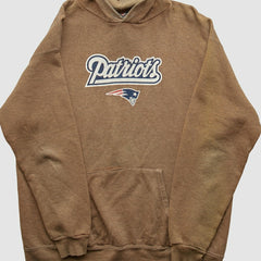 New England Patriots NFL 2000s Hooded Pullover Sweatshirt Clay Vintage - Fanatics