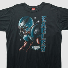 Philadelphia Eagles NFL 2000s T-shirt Black Vintage - Fanatics