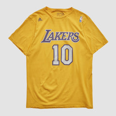Adidas - Los Angeles Lakers 2010s T-shirt - Yellow Vintage