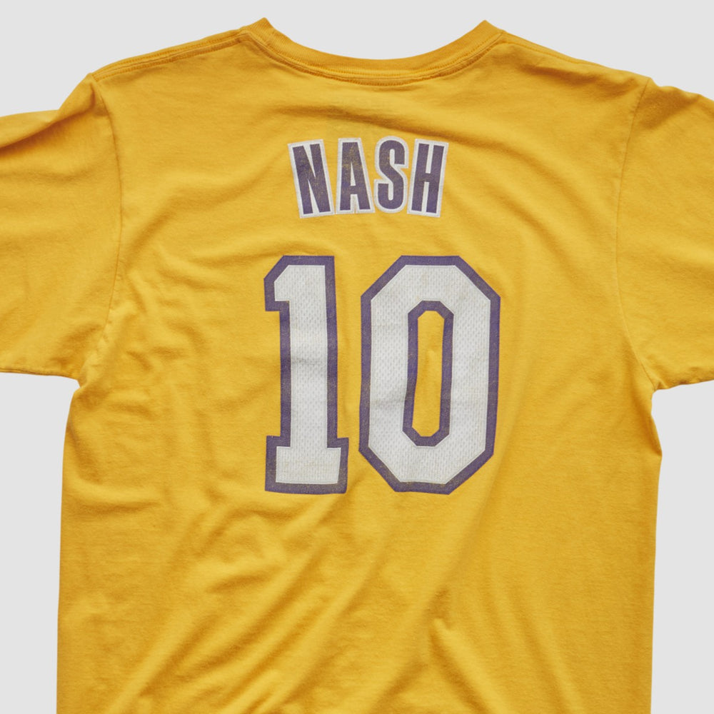 Adidas - Los Angeles Lakers 2010s T-shirt - Yellow Vintage