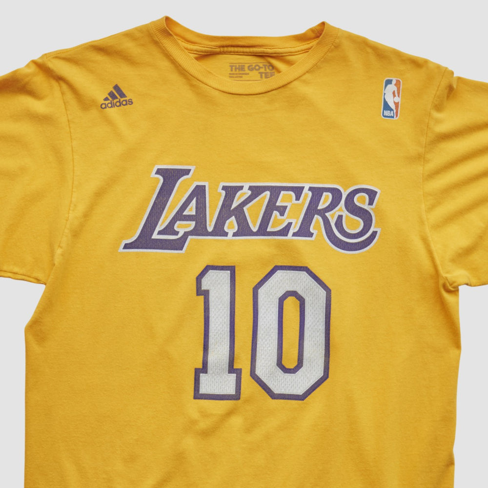 Adidas - Los Angeles Lakers 2010s T-shirt - Yellow Vintage
