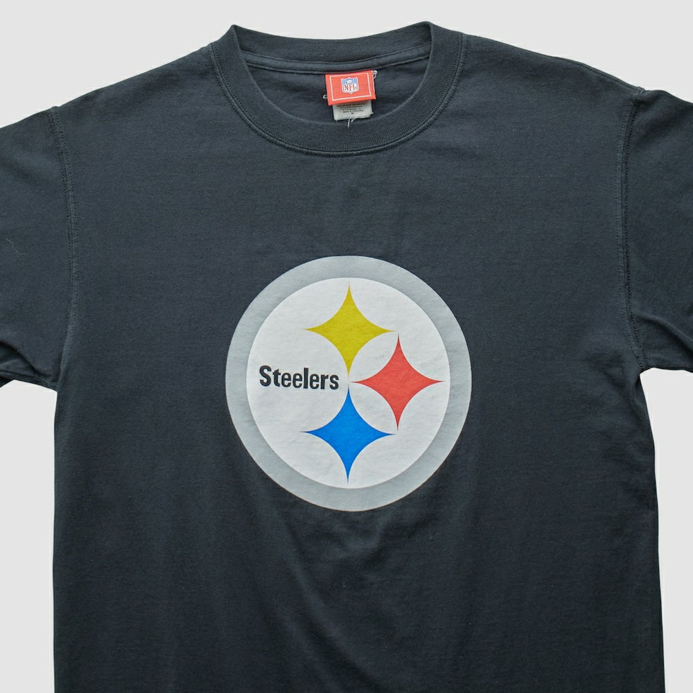 Pittsburgh Steelers NFL 2000s T-shirt Black Vintage - Fanatics